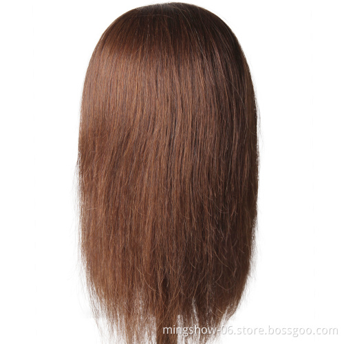 Training head mannequin human hair, wholesale foam head mannequin head